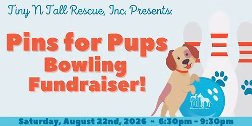 TNT Pins for Pups bowling fundraiser 