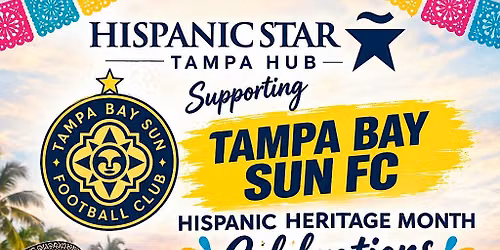 Noche Latina supporting Soccer Team Tampa Bay Sun FC
