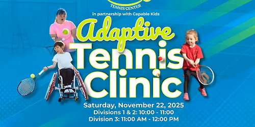 Adaptive Tennis Clinic 