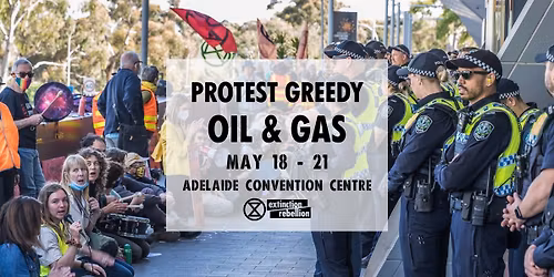 Protest Greedy Oil & Gas: AEP Conference