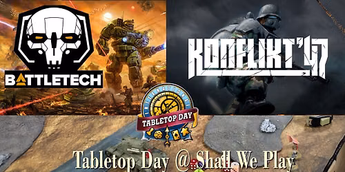 Tabletop Game Day @ Shall We Play