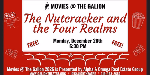 Movies @ The Galion: The Nutcracker and the Four Realms