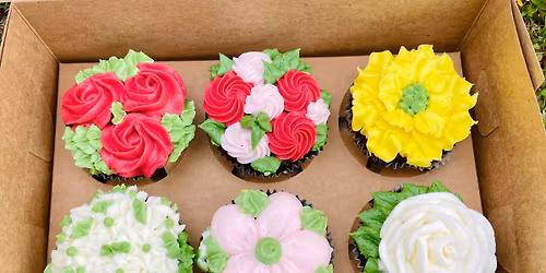 Kid Friendly Spring Floral Cupcake Class @Roscoe Township Community Center
