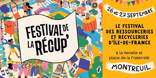 Festival de la R\u00e9cup' 2026 - NOUVELLE DATE