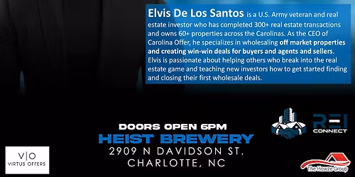 REI Connect April Meetup : The Evolution of an Investor