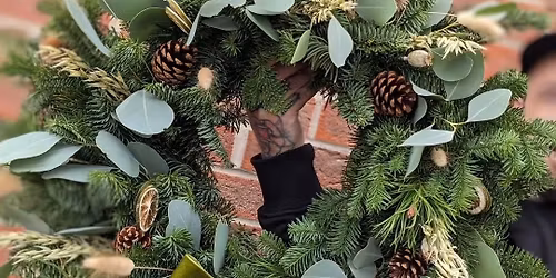 Christmas Wreath Workshop \u2013 Bumble & Bud at ThirteenEight Gosport