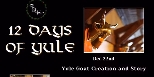 12 Days of Yule - Yule Goats