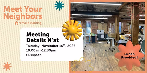 Meet Your Neighbors at Fluxspace