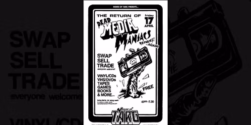 DEAD MEDIA MANIACS Swap | Trade | Sell - vhs\/dvd\/games