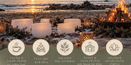 Winter Solstice Beach Sauna & Sound Circle at Langland