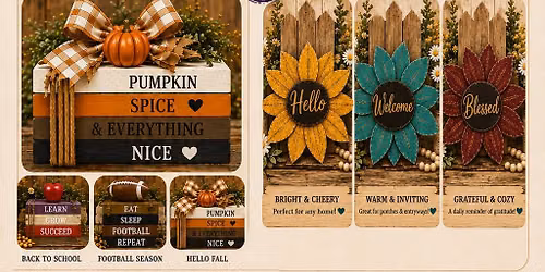 \ud83c\udf41 Create Your Own Cozy Fall Book Stacks
