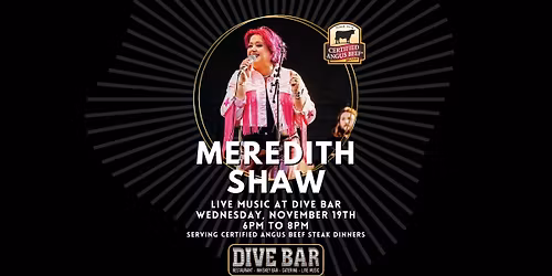 Meredith Shaw at Dive Bar for Certified Angus Beef Steak Night