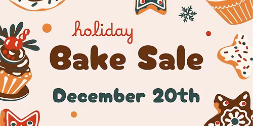Holiday bake sale 