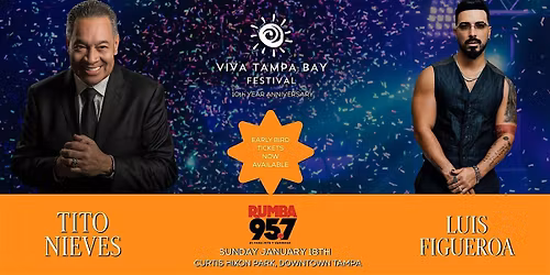 Viva Tampa Bay\u2019s 10th Annual Celebrating Tito Nieves 50th Year in Music