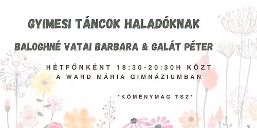 Gyimesi t\u00e1ncok halad\u00f3knak