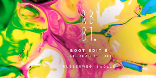 DE RUBBERBOOT BOOTEDITIE - VVK START DO. 26 MAART 12.00