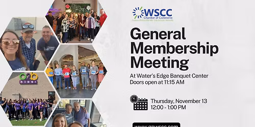 November General Membership Meeting