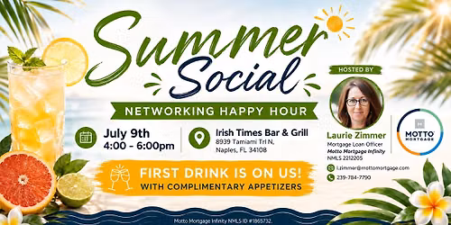 Summer Social - Real Estate Happy Hour Networking Event in SWFL 