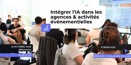 FORMATION INTER I Int\u00e9grer l'IA dans les agences d\u2019\u00e9v\u00e9nementiels