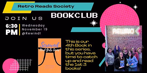 Retro Reads Society Book Club: Screwed