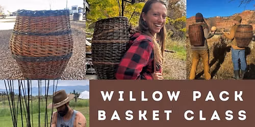 Willow pack basket class.