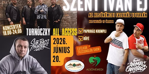 Szent Iv\u00e1n \u00e9j a Faluh\u00e1z udvar\u00e1n