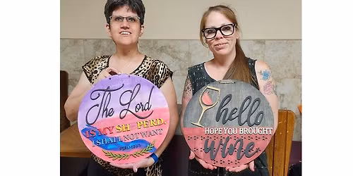 Sign Painting & Pizza Workshop