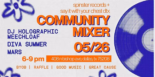 Community Mixer at Spinster Records