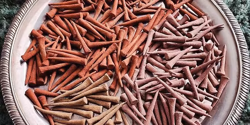 Incense Rolling Workshop with Jamie of Black River Moon 