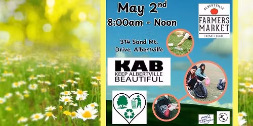 Keep Albertville Beautiful @ Albertville Farmers Market