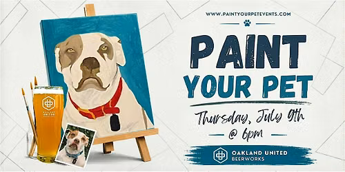 Paint Your Pet @ Oakland United Beerworks