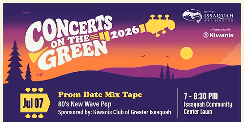 Concerts on the Green: Prom Date Mix Tape