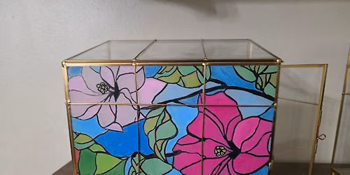 Stained Glass Mini Greenhouse