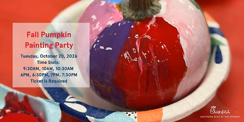 Pumpkin Painting Party