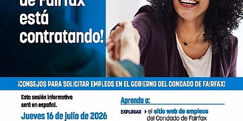 \u00a1El Condado de Fairfax est\u00e1 contratando!