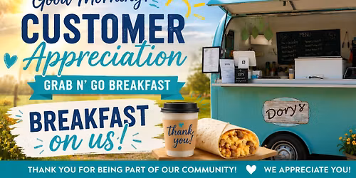 Grab'n Go Breakfast On Us