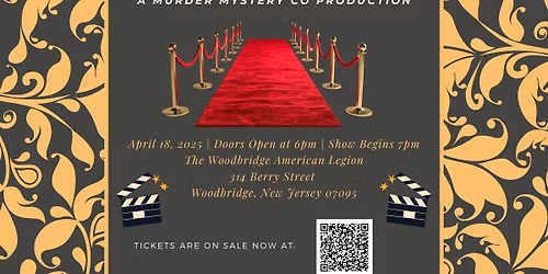 Woodbridge ALA Presents: The Best Laid Plans - An Old Hollywood Murder Mystery
