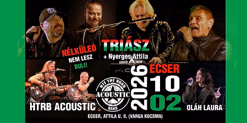 HTRB ACOUSTIC I TRI\u00c1SZ + NYERGES ATTILA (ISMER\u0150S ARCOK)