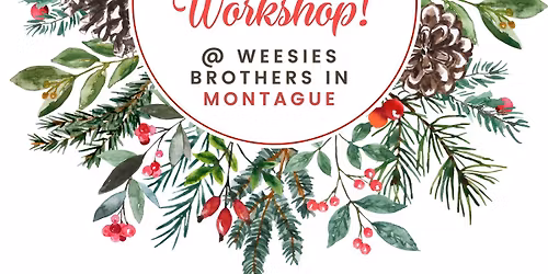 Workshop: Holiday Porch Pots - MONTAGUE