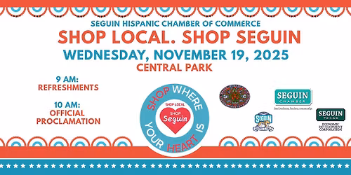 Shop Local. Shop Seguin. Kick Off!