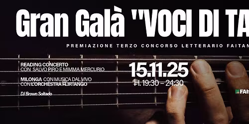 \ud83c\udfad Gran Gal\u00e1 \u201cVoci di Tango\u201d \u2013 Parole, musica e passione in pista \ud83d\udc83\ud83d\udd7a