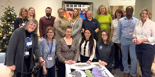 Professionals networking breakfast