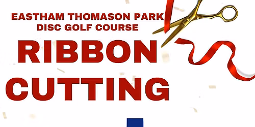 Disc Golf Course Ribbon Cutting