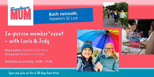 Freelance Mum Netwalk Bath: Business Networking