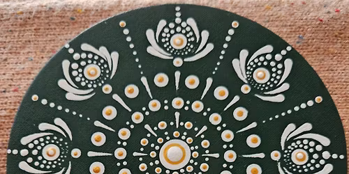 Dot Art with Swooshes Class with Kapp's Kreations 