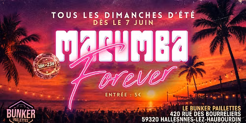 \ud83e\udea9\ud83c\udf34 LES DIMANCHES MACUMBA FOREVER \ud83c\udf34\ud83e\udea9