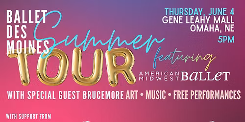 Ballet Des Moines Summer Tour