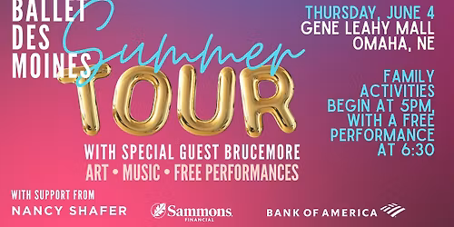 Ballet Des Moines Summer Tour
