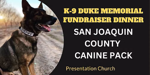 2026 K-9 Duke Memorial Dinner