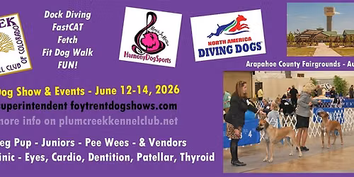 2026 Plum Creek Kennel Club Dog Show & Events